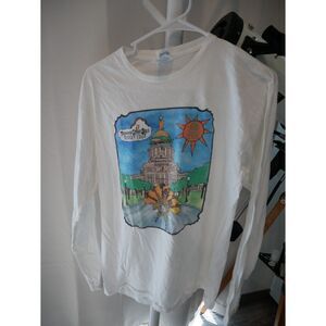 2017 ThunderCloud Subs Turkey Trot Austin TX Long Sleeve Graphic Tee M